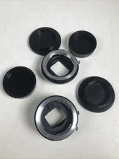 Vivitar  20mm 12mm Automatic Extension Tube Pieces Minolta