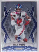2025 Panini Phoenix Panini Phoenix Malik Nabers New York Giants #143