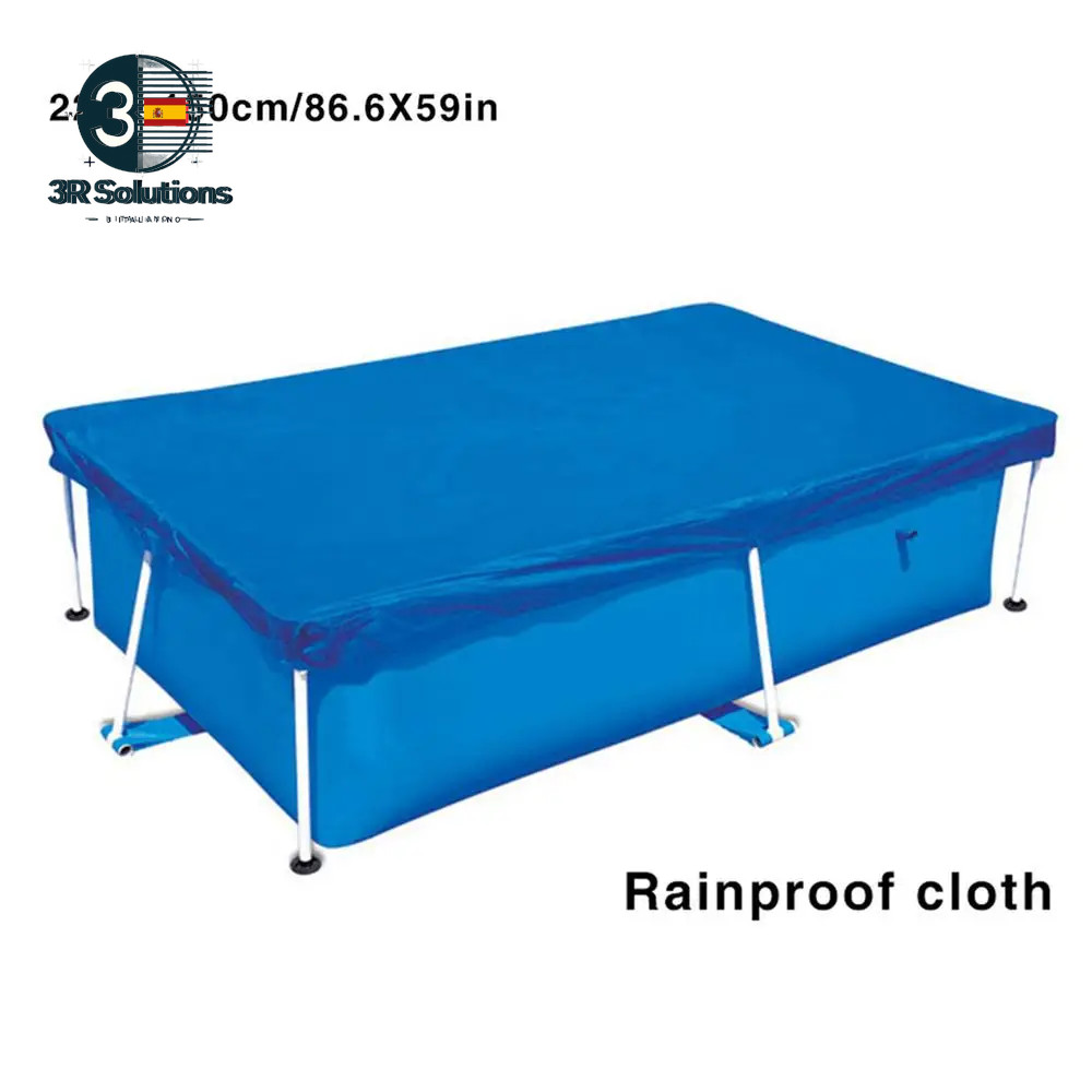 Cubierta Piscina Lona Tela Protección Polvo Jardín