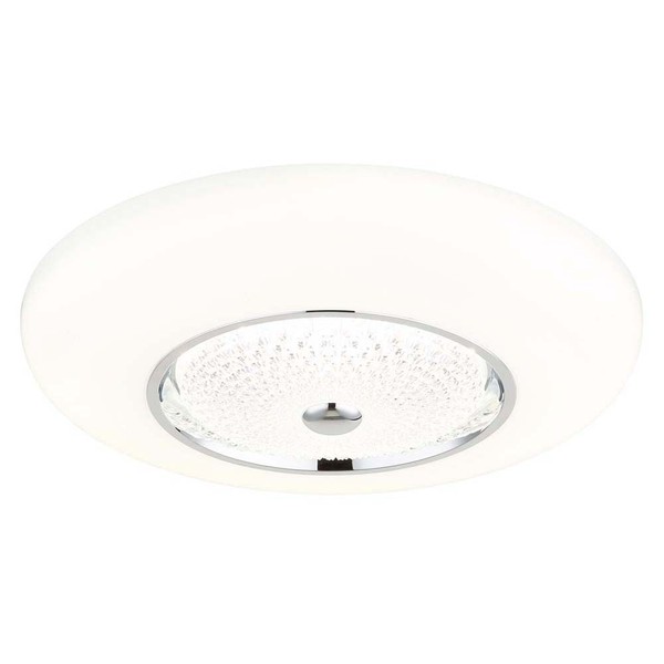 Deckenleuchte Led Deckenlampe Cct Metall Weiß Matt Memoryfunktion D 59 Cm-image