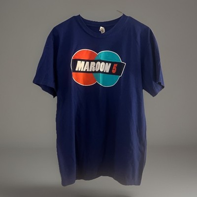 Maroon 5 2018 Red Pill Blues Tour T-Shirt Men s Size Large Rock Band Made IN USA