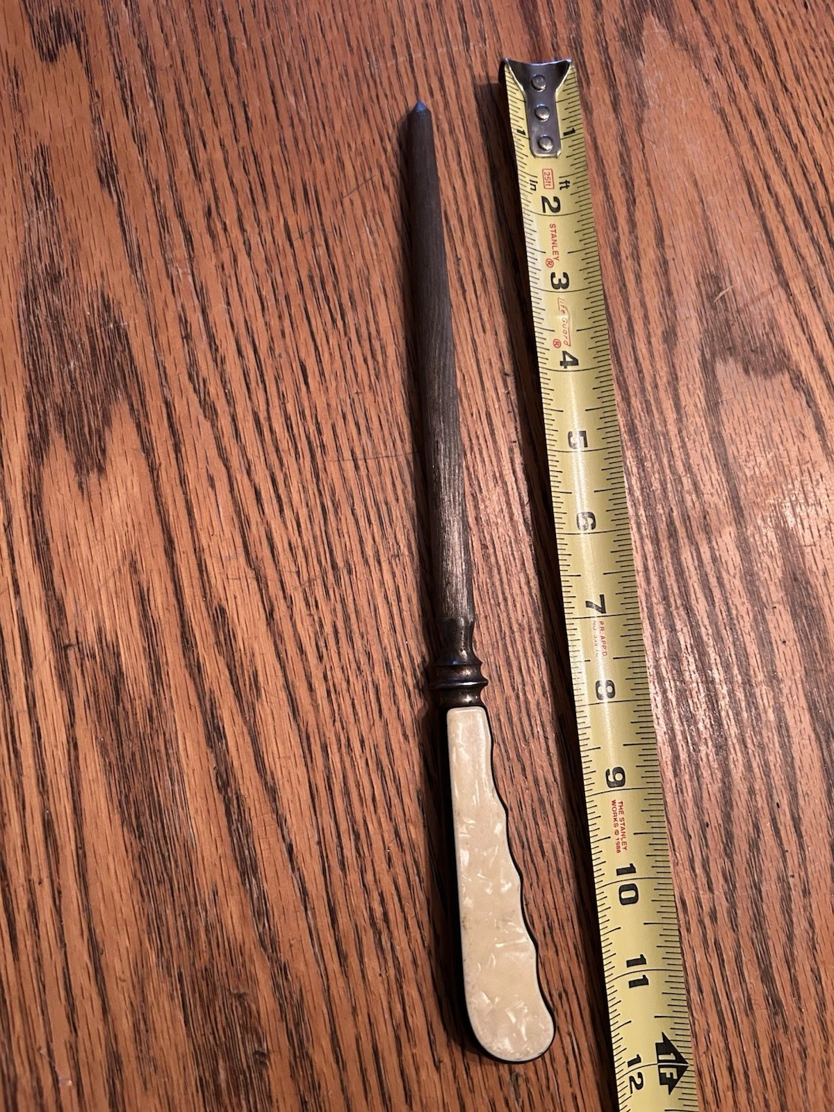 Cracked Ice Steel Knife Sharpener English Steel ex Condition