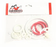 Gottlieb Arena Pinball Machine Replacement Repair Rubber Ring Kit White