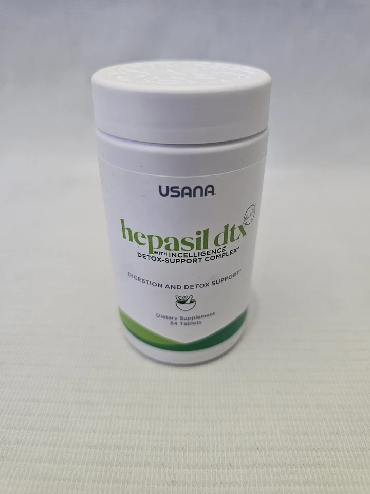 USANA Hepasil DTX (84 comprimidos/botella) Nuevo/sellado ~ caducidad 7/2027 Foto 4 de 4