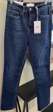 Women  s Vervet Leona Jeans Size 27 Super High Rise Stretch Straight