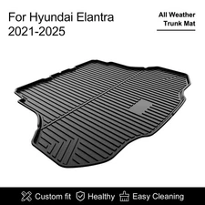 Waterproof For 2021-2025 Hyundai Elantra 3D Protector TPE Trunk Mat All Weather