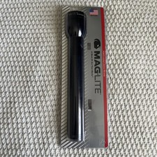 New Vintage 1999 Maglite Incandescent 3 Cell D Flashlight Black - Model S3D016