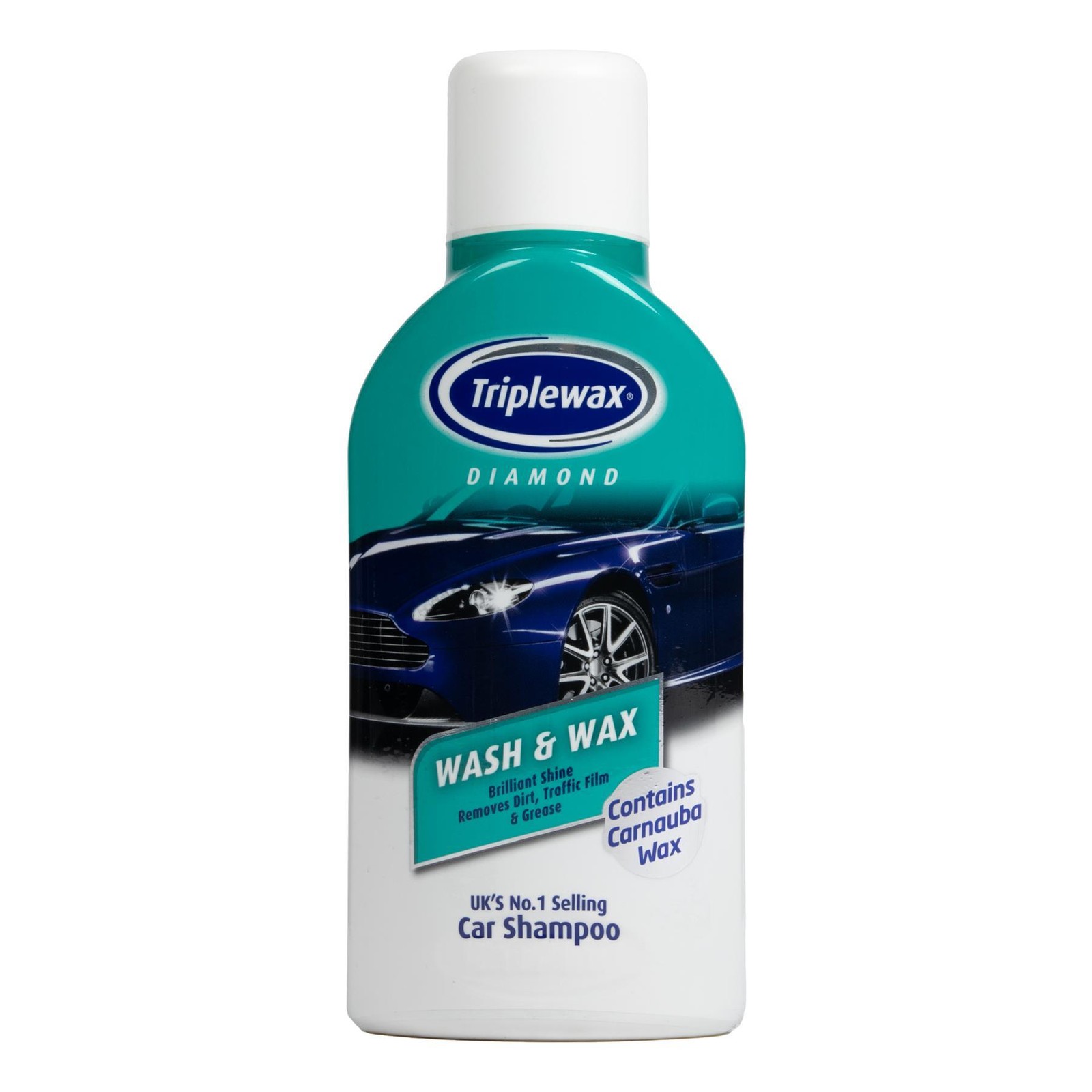 Triplewax Wash & Wax Shampoo Streak Free Car Caravan Motorhome 500ml