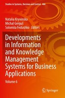Developments In Information And Knowledge Management Systems For Business Applic