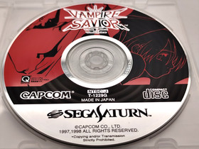 Vampire Savior (Sega Saturn, 1998) *JP Disc Only* Tested & Cleaned! US Seller