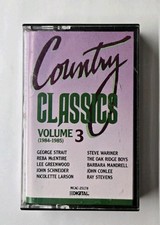 Country Classics Vol 3 Cassette, 1988, MCA 