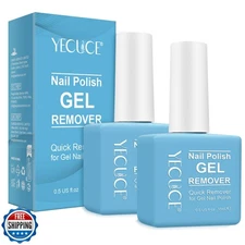 Gel Nail Polish Remover, (2pcs) Gel Polish Remover for Nails, No Need for Foi