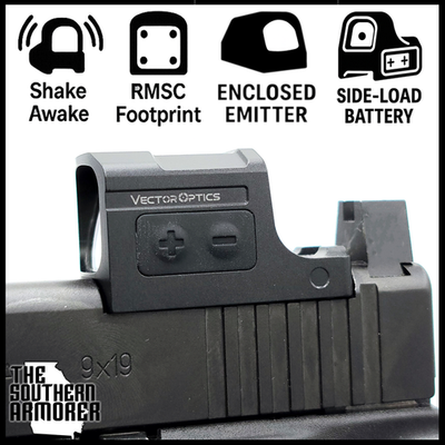 #ad #ad ENCLOSED 3 MOA RED DOT RMSc SHAKE AWAKE GLOCK® 43X 48 P365® MAX 9® CANIK® PSA® $1149.99