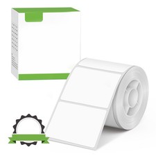 Thermal Paper Labels, Self , 40x30mm Size, 1 Roll