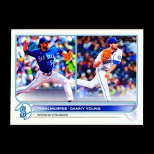 Penn Murfee RC | Danny Young RC 2022 Topps Update Rookie Combos Mariners