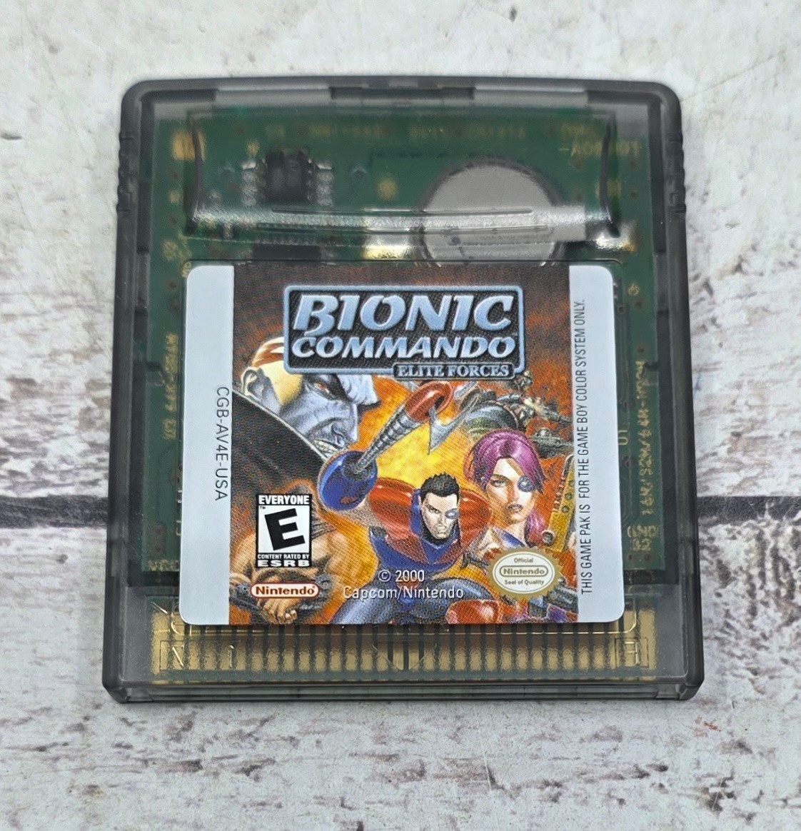 Bionic Commando: Elite Forces (Nintendo Game Boy Color) Complete