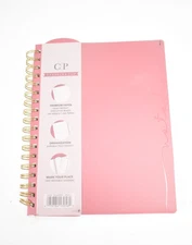 Carolina Pad CP Premium Paper Heavyweight Metal Ring Spiral Notebook Mulberry