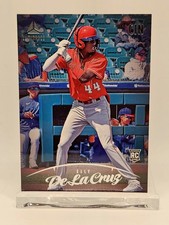 2023 Panini Chronicles Luminance Elly De La Cruz RC Cincinnati Reds