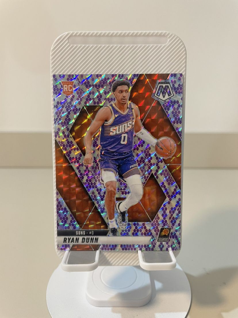 Ryan Dunn 2024-25 Panini Mosaic RC Purple Snakeskin /24 Rookie #233 Suns