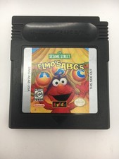 Game Boy Color 1999 - Sesame Street: Elmo's ABCs Cartridge Only (Works)