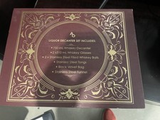 Whisky Decanter set by Aberdeen Oak