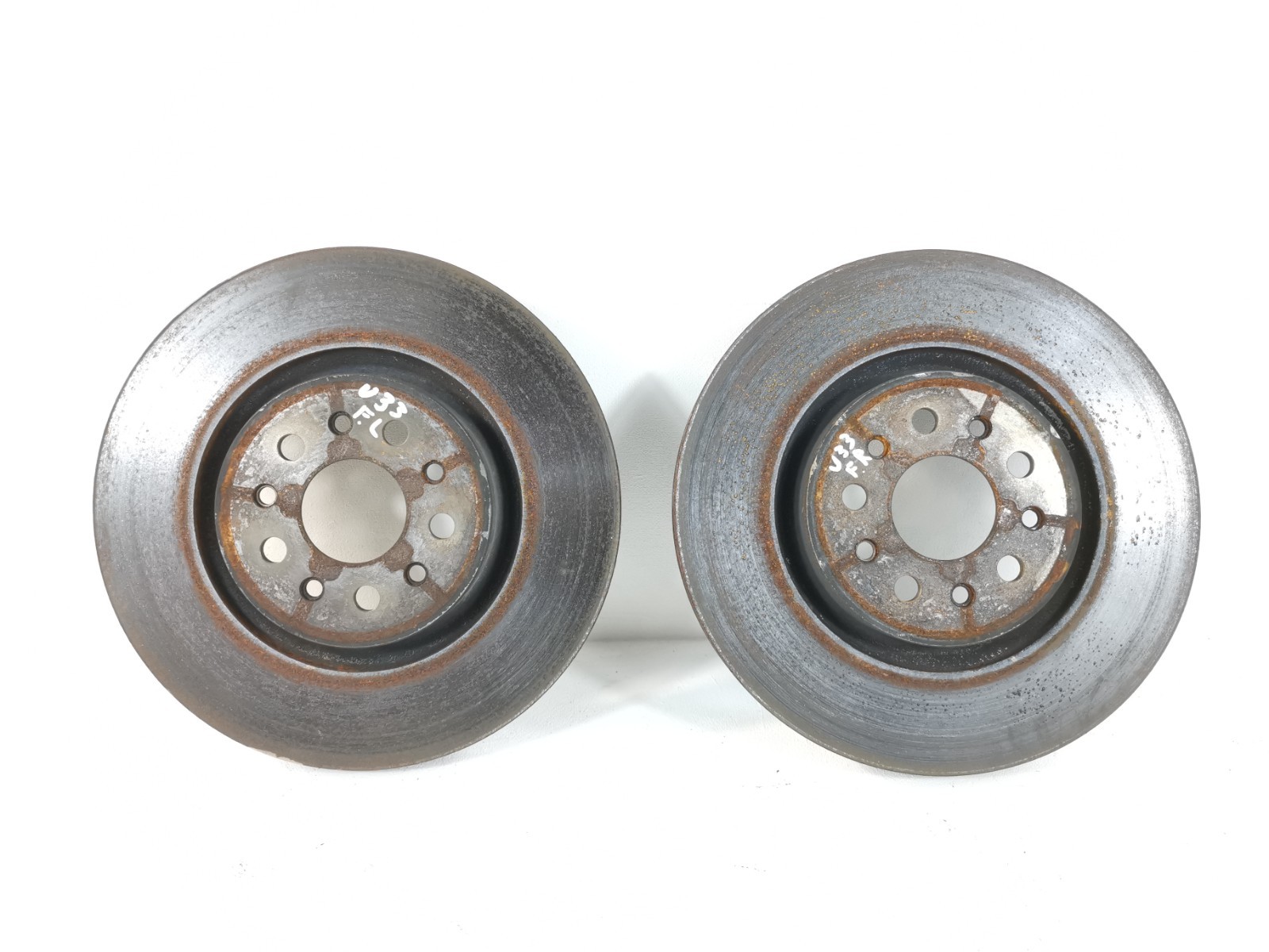Maserati Levante 3.0 AWD 2017 Front Left Right Brake Disc Rotor Set Of 2 OEM