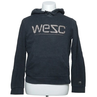 WeSC, Kapuzenpullover, Größe: M, Grau, Baumwolle, Print, Herren #KC5