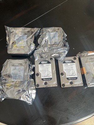 WD WD1001FALS-403AA0 32MB 3Gb/s 7200rpm 655-1567D Thailand 3.5'' 1000gb Lot Of 6