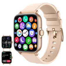 🔥2025 Smart Watch For Women, Waterproof Smartwatch Bluetooth iPhone Samsung