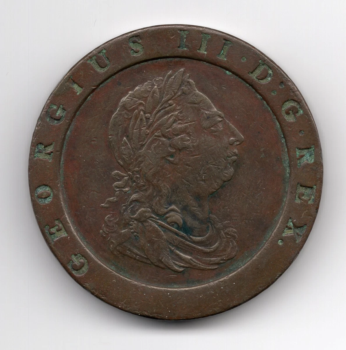 外国 イギリス車輪銭2P銅貨 1797年 ワールドコインギャラリー on X: