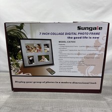 Sungale 7 Inch Collage Digital Photo Frame