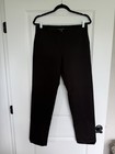 Eileen Fisher Washable Stretch Crepe Pant in Black Slim Fit Ankle Length Medium — photo 6