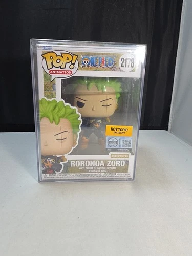 Funko Pop! One Piece: Roronoa Zoro #2178 LE3500 Hot Topic Exclusive NIB