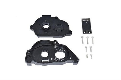 GPM ARRMA Kraton, Senton 4s Aluminium Motorbefestigung mit Abdeckung schwarz / G
