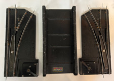 Lot of 2, L R Switch, and Bridge Very clean ORIGINAL AMERICAN FLYER S GAUGE, onP