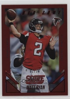 2015 Score Red Zone 2/20 Matt Ryan #229 17hq