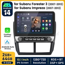 For Subaru Forester/XV/WRX 2015-2018 10.1” Carplay GPS Car Stereo Radio 2GB+64GB
