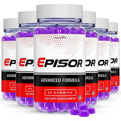Episor Gummies for Men - Advanced Male Support for Overall Performance - 6 Pack