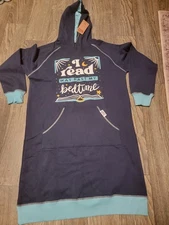 Lazy One Oversized Hoodie Sweatshirt, Comfortable , Sweater  Women Size S/M