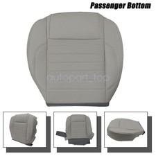 Bottom Top Replacement Leather Seat Cover Tan For 2010-2014 Ford Mustang