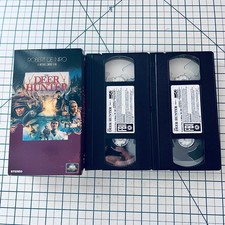The Deer Hunter VHS 1978 War Drama 2-Tape Set Pittsburgh Robert De Niro USED