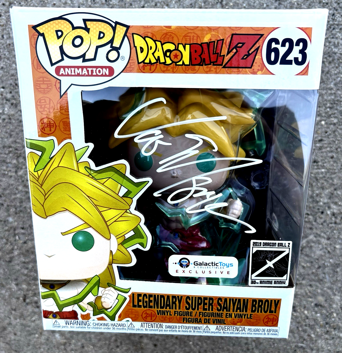 DRAGON BALL Z Vic Mignogna SIGNED Funko Pop PSA/DNA Legendary