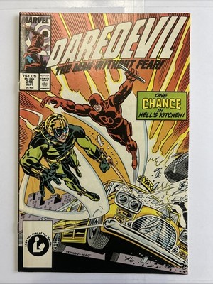 Marvel Comics: DAREDEVIL Vol. 1 No. 246. Sept 1987 (Box7) VG Condition