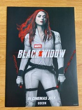 Limited Edition Black Widow (2021) Promotional Marvel Studios Card Poster