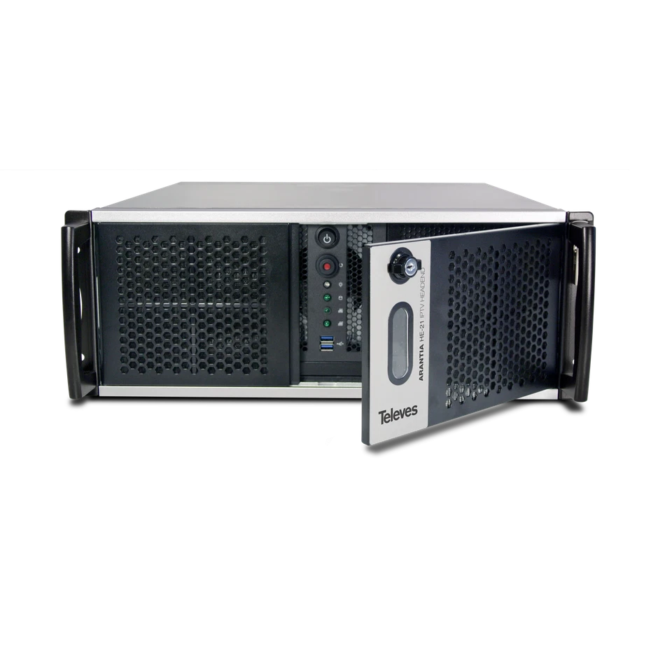 Televes 831010 Centrale di testa Arantia IPTV HEADEND SERVER-21, 4U 831010 - Immagine 3 di 4