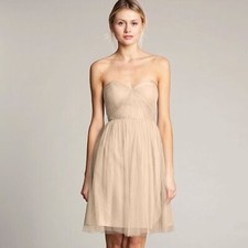NWT Jenny Yoo Collection Wren Cashmere Tulle Convertible Mini Dress 10