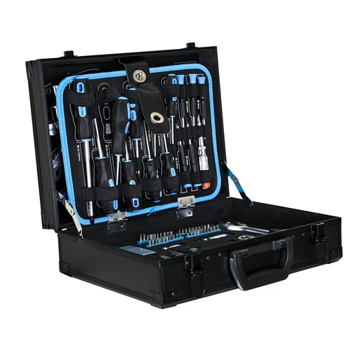 247-PCs Home Tool Kit,Combined Maintenance Tool Suitcase, Hand General Tool Box - Picture 4 of 14