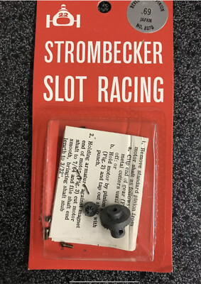 Strombecker Japan Slot Car Racing Bevel Gear and Pinion Set #8070 - NOS Vintage