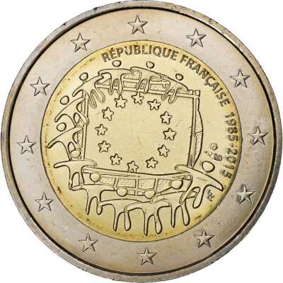 [#376082] France, 2 Euro, 2015, Bimétallique, SPL+ - Photo 1/2