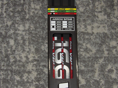 6 New 350 Spine Victory VAP Sport V6 Micro Diameter .166 Series Arrows-  Fletched